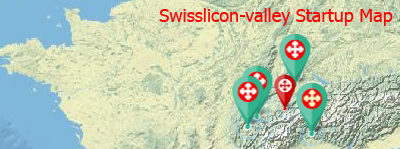 Une Swisslicon-valley Startup Map !